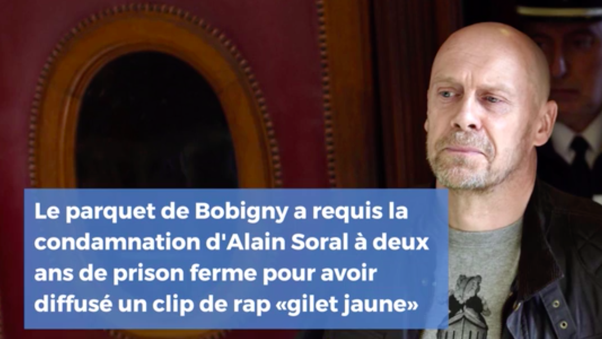 Affaire Du Clip De Rap Gilets Jaunes Alain Soral Condamne A Deux Ans De Prison Egalite Et Reconciliation