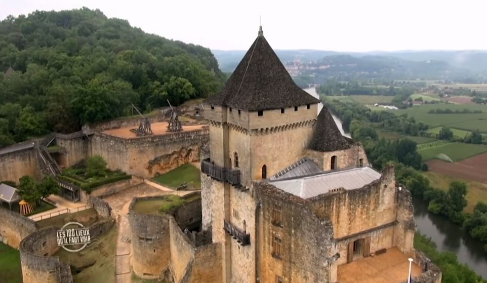 La Roque-Gageac (Périgord noir) vue du ciel… et de la Terre