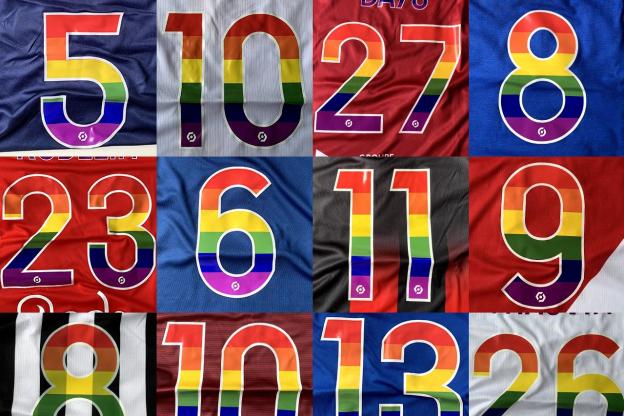 Ligues 1 et 2 de football : des maillots LGBT pour lutter contre l'homophobie