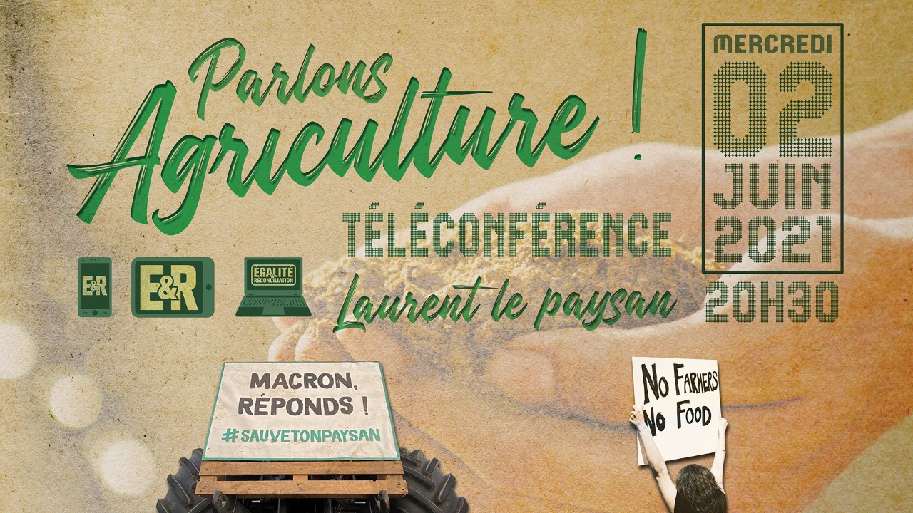 Parlons agriculture ! – Conférence en ligne de Laurent le paysan