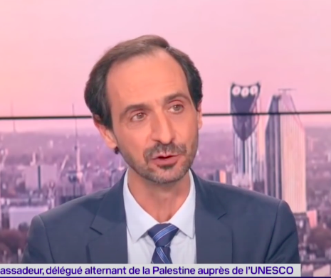 L'ambassadeur palestinien à l'UNESCO recadre deux soldats de Drahi sur BFM TV