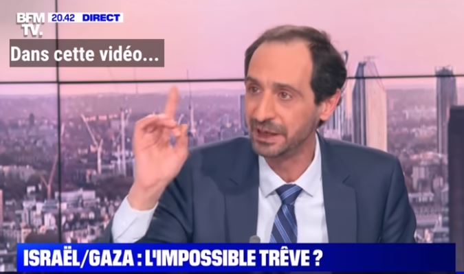 La leçon du Palestinien Mounir Anastas aux journalistes de BFM TV Truchot & Gosset