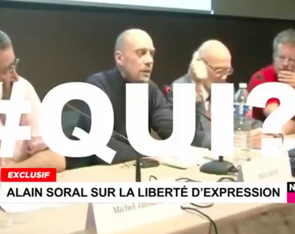 Alain Soral en 2009 : « Tant qu’on a pas dit Qui ?, on a rien dit »