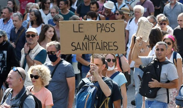 Manifestations du 18 septembre, la mobilisation baisse mais pas le contingent d’opposants