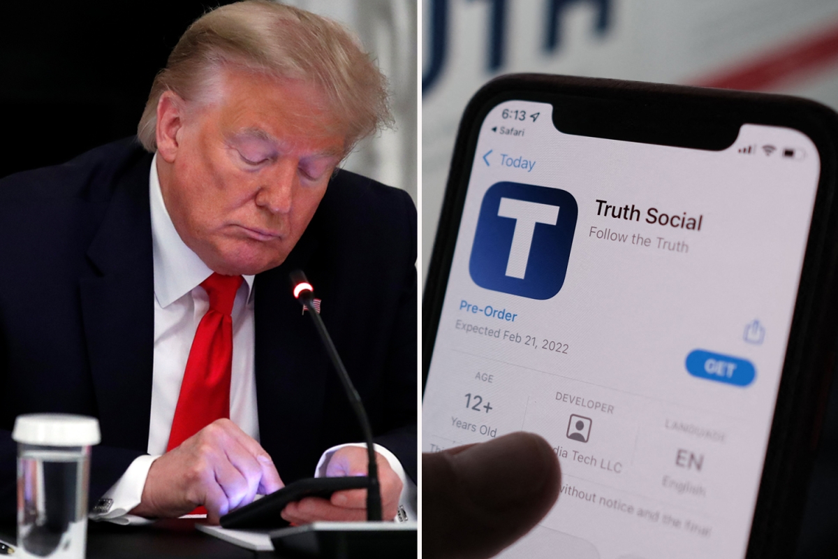 Donald Trump annonce le lancement de son réseau social «Truth Social»