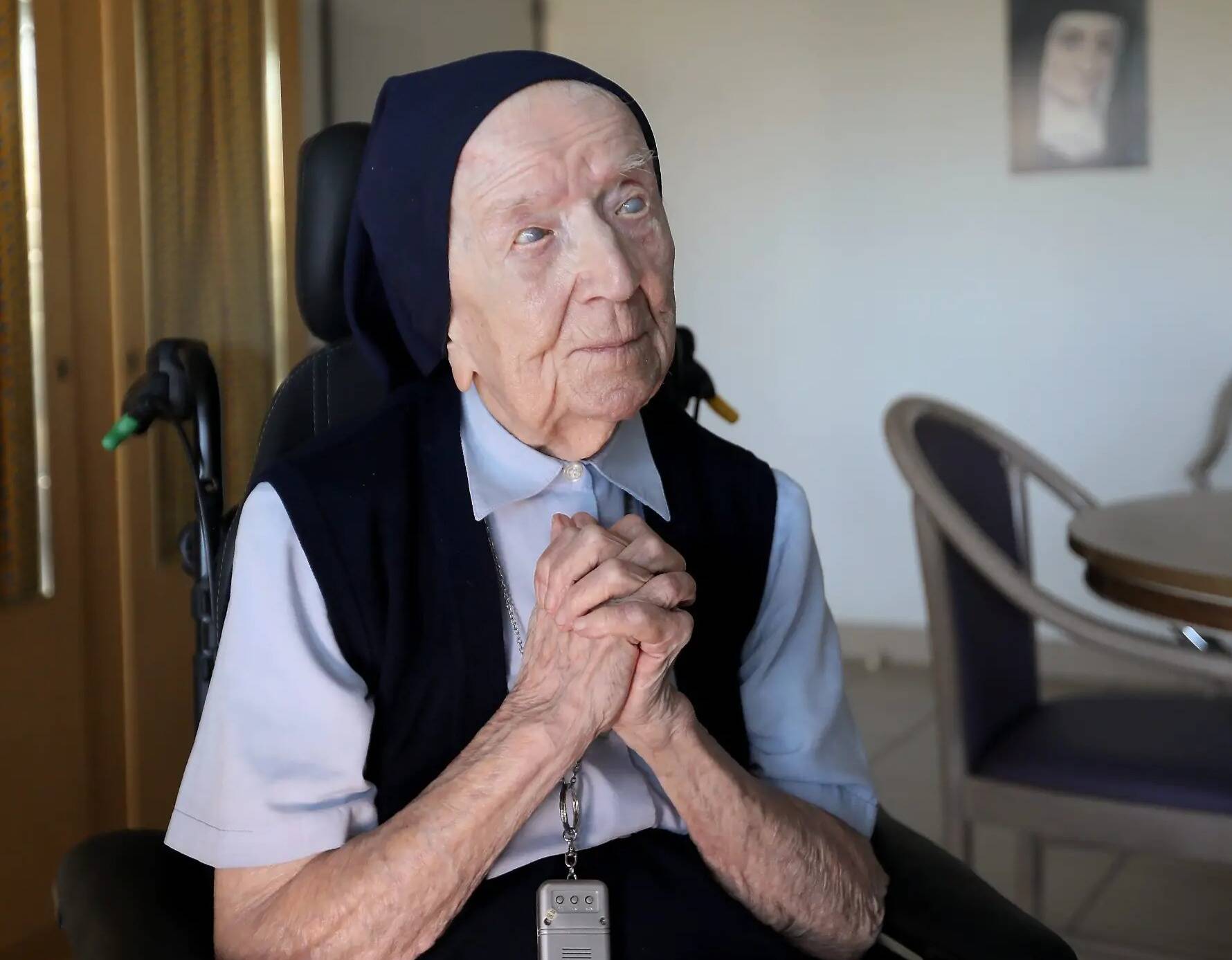 Sœur André, 117 ans, doyenne des Français « Je suis religieuse, parce que le bon Dieu m’a voulue »