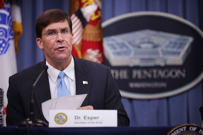 L’ex-secrétaire américain à la Défense intente des poursuites contre le Pentagone