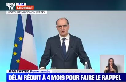 Jean Castex, larbin du Big Pharma, veut « transformer le pass sanitaire en pass vaccinal »