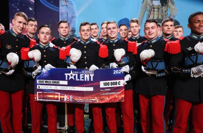 La France a un incroyable talent : le sacre du chœur de Saint-Cyr-Coëtquidan