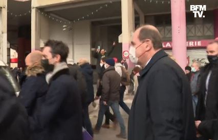 La popularité de Castex à Grenoble : « En prison ! », « casse-toi ! », « connard ! », « dégage ! »