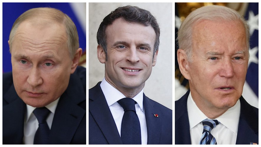 Ukraine : Biden et Poutine acceptent un sommet proposé par Macron