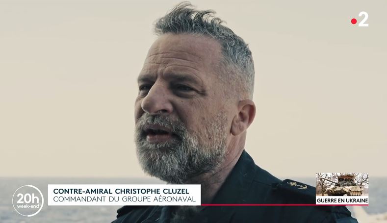 Agressivité de l’OTAN : le contre-amiral du Charles de Gaulle garde son sang-froid