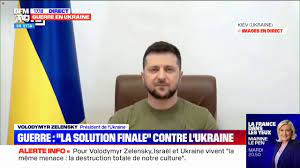 Zelensky « puise dans la mémoire de la Shoah la force pour continuer à résister à l’armée russe »