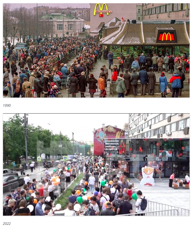 Russie : McDonald’s devient Вкусно – и точка