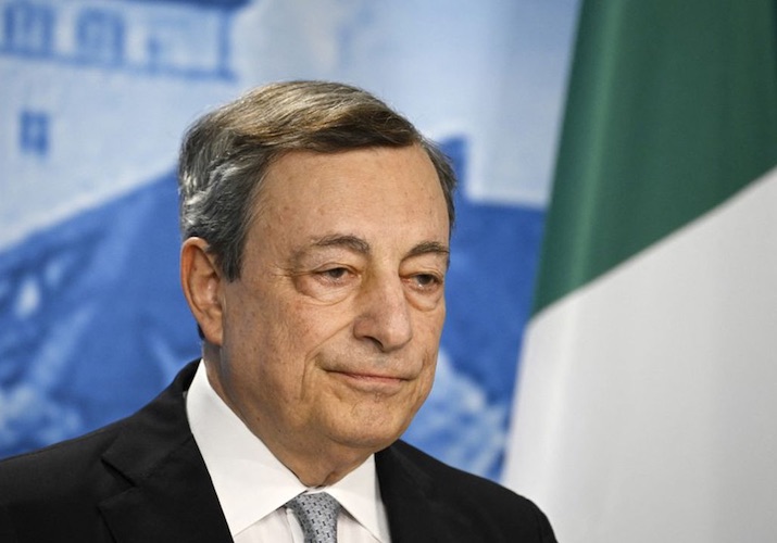 Démission du Premier ministre italien Mario Draghi