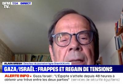 Frappes sur Gaza : pourquoi BFMTV a-t-elle supprimé une interview où Alain Gresh met en cause Israël ?