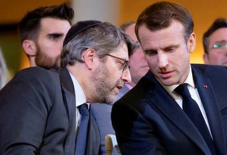 Les réactions à la visite du rabbin Korsia avec Macron en Algérie