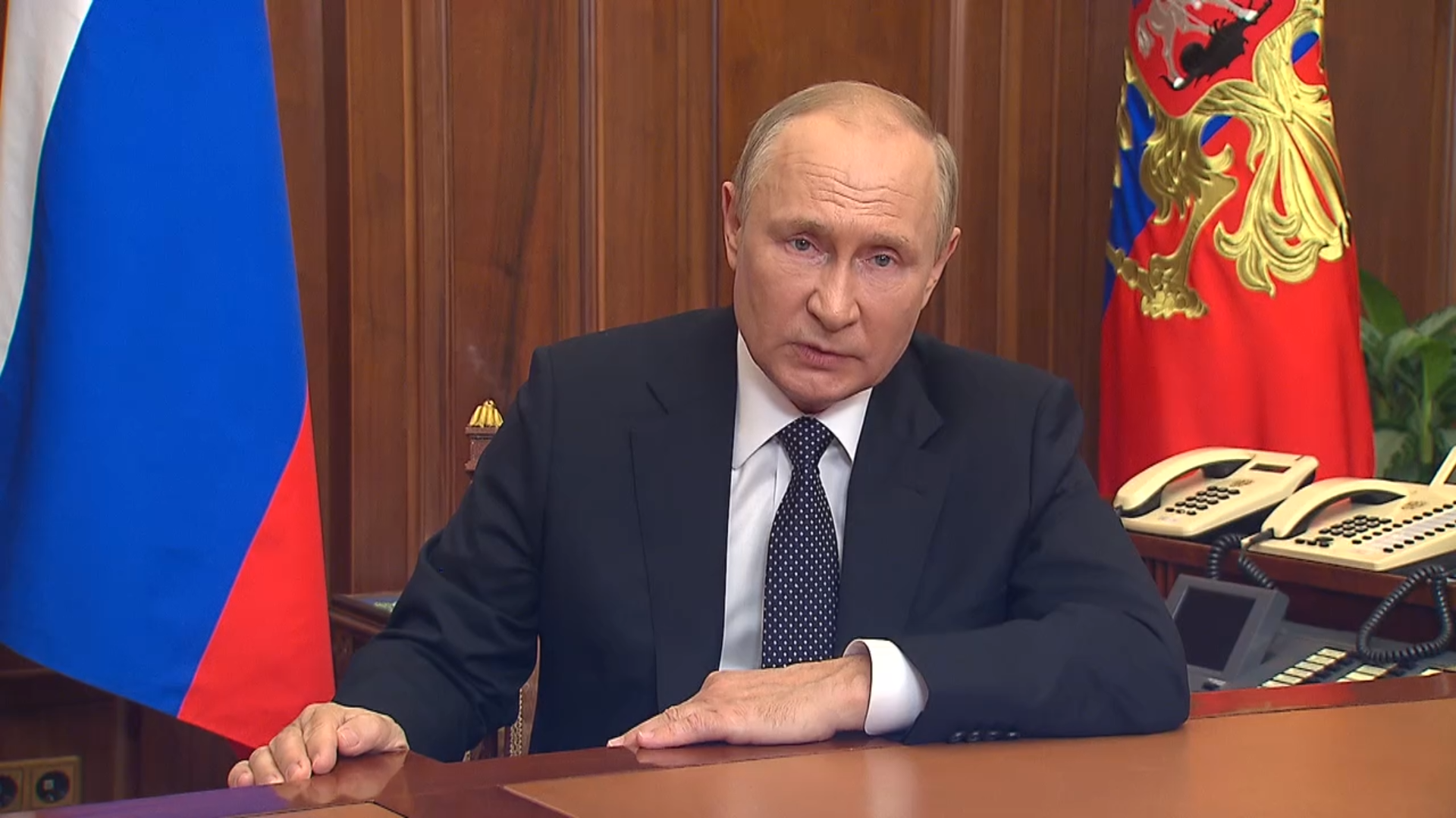 L’allocution historique de Poutine : « Le but de cet Occident est de détruire notre pays »