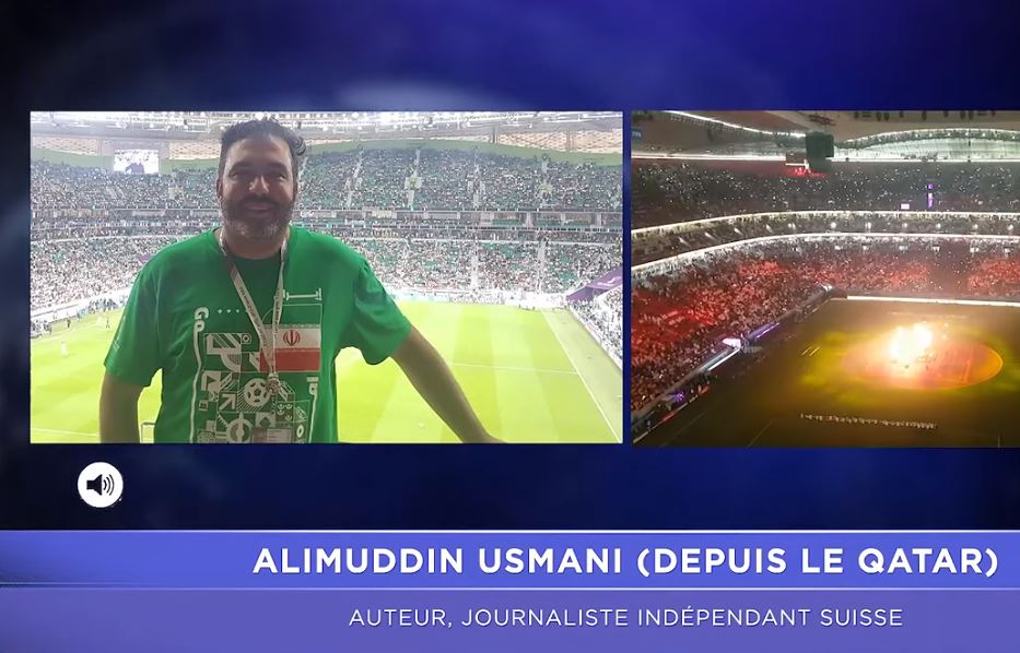 Coupe du monde et désinformation : Alimuddin Usmani au Qatar et sur TV Libertés