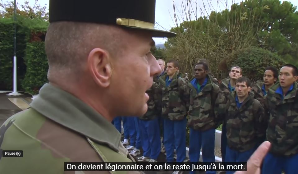 « On devient légionnaire et on le reste jusqu’à la mort »