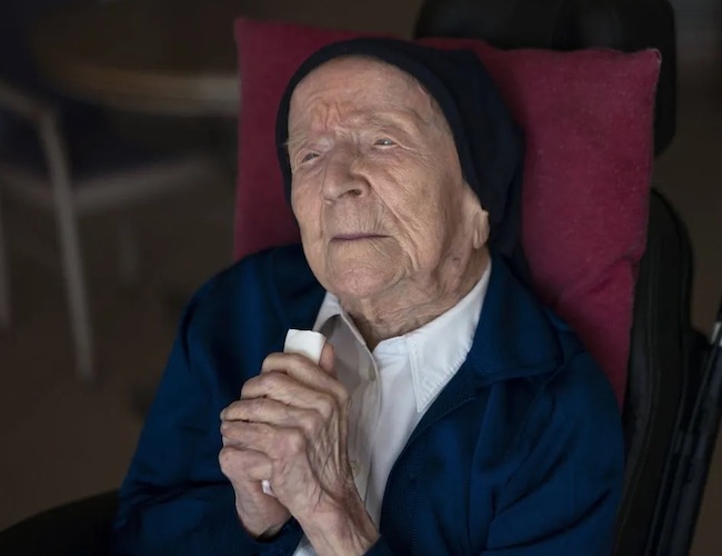 Sœur André, doyenne des Français et de l’humanité, est morte peu avant son 119e anniversaire