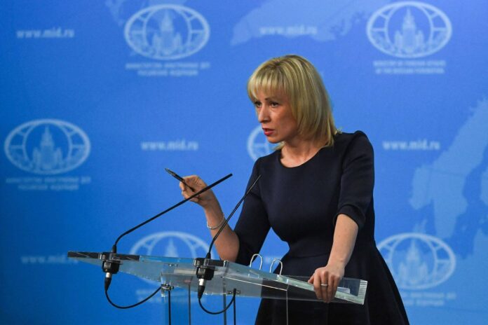 Maria Zakharova, porte-parole du Kremlin : «La parole de Macron n’a guère de valeur»
