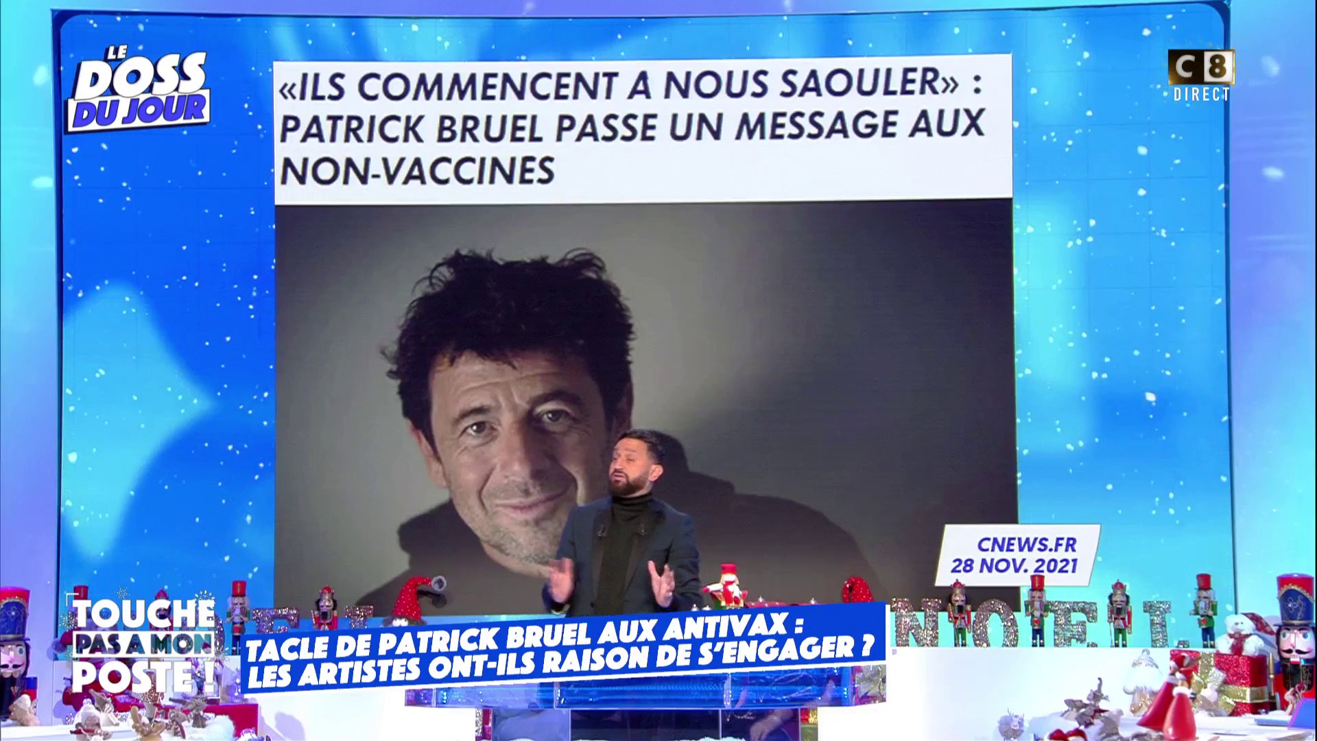 Le chanteur Patrick Bruel accusé d’avoir demandé aux Restos du cœur de privilégier “ceux qui ont un schéma vaccinal complet de quatre doses” !