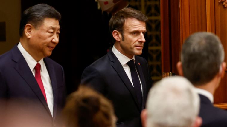 Macron en Chine, colique chez les atlantistes Macron en Chine, colique chez les atlantistes