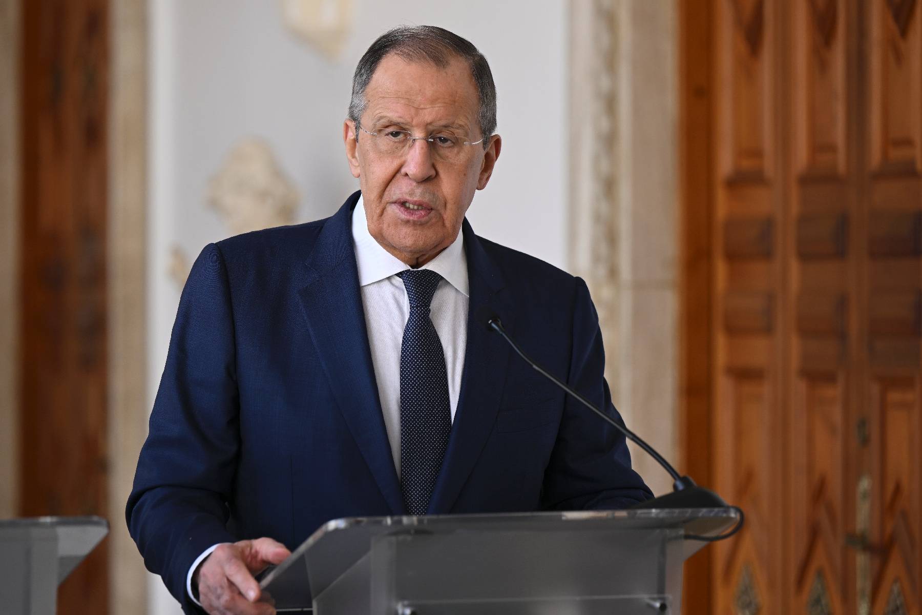 La Russie ne «pardonnera pas» aux États-Unis la non-délivrance de visas aux journalistes accompagnant Lavrov