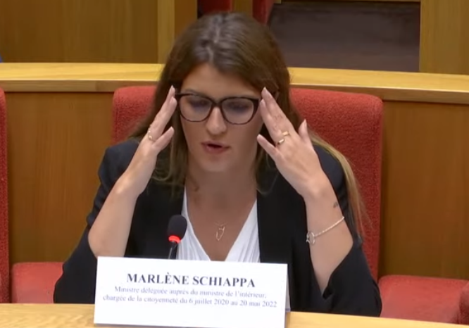 Arnaque du Fonds Marianne : devant la commission du Sénat, Schiappa joue les idiotes