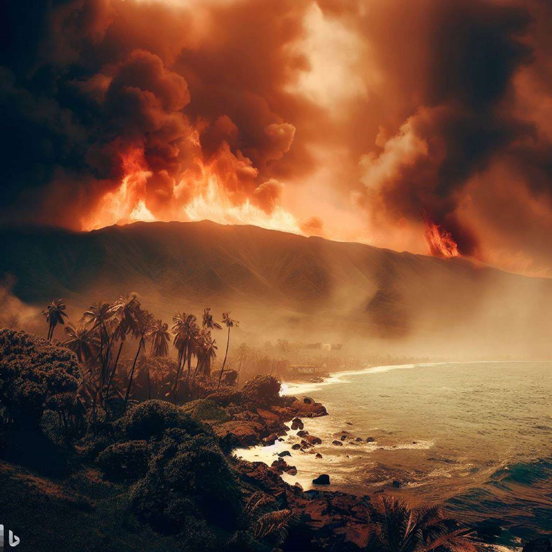 Hawaï : l’incroyable incendie qui pose question