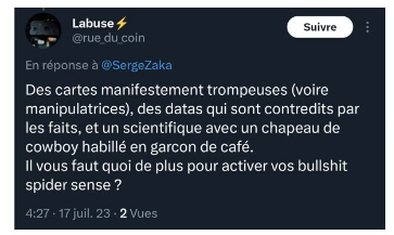 Bonne nouvelle : la fuite des réchauffistes de X (ex-Twitter)