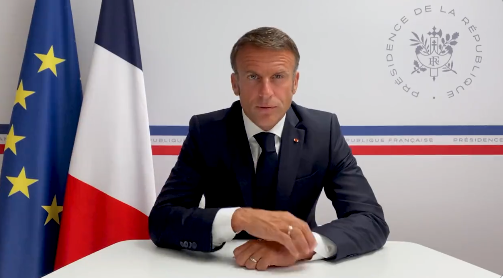 Sommet de Crimée : Macron, aligné sur l’OTAN, ose parler au nom du peuple français