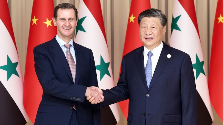 La Chine, allié de la Syrie