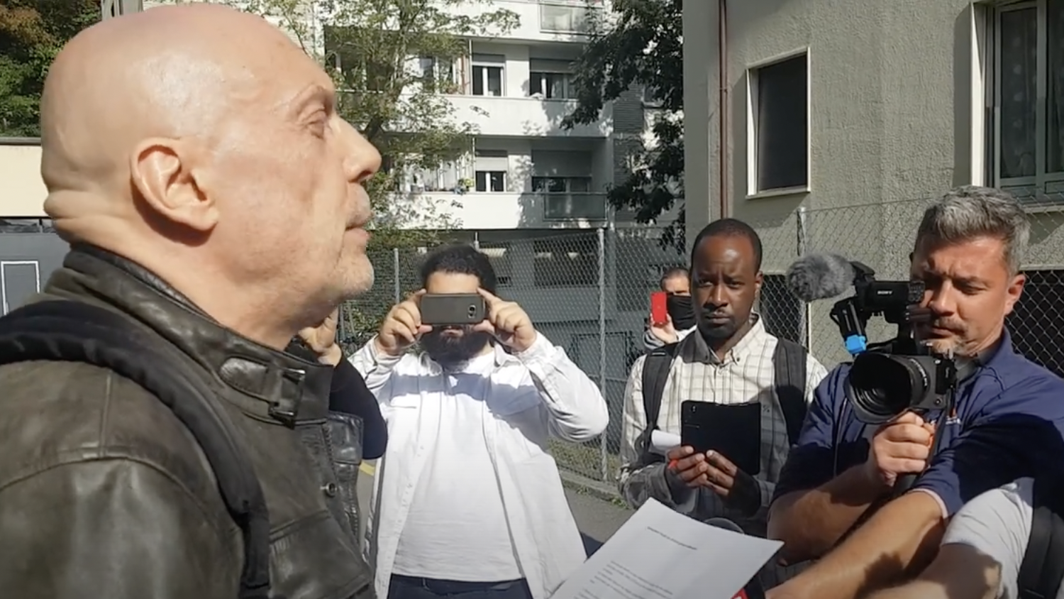 Déclaration d’Alain Soral à sa sortie du tribunal suisse où il était à nouveau jugé pour homophobie supposée