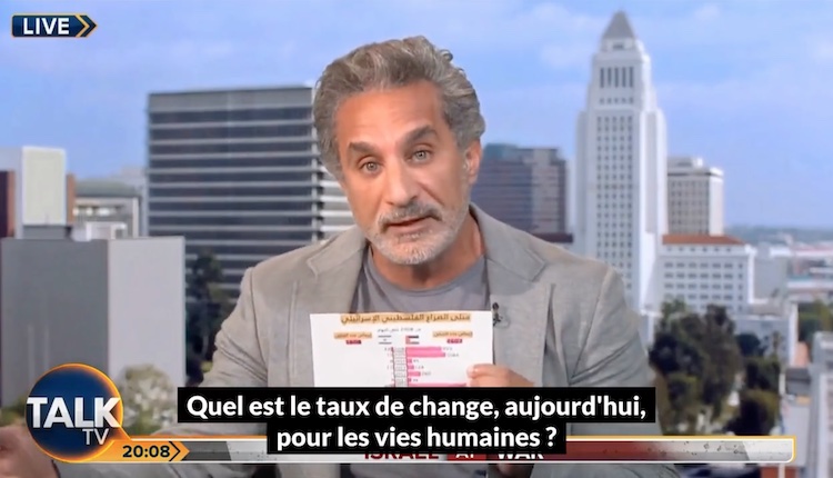 Riposte contre Gaza : Bassem Youssef atomise avec humour les pro-israéliens