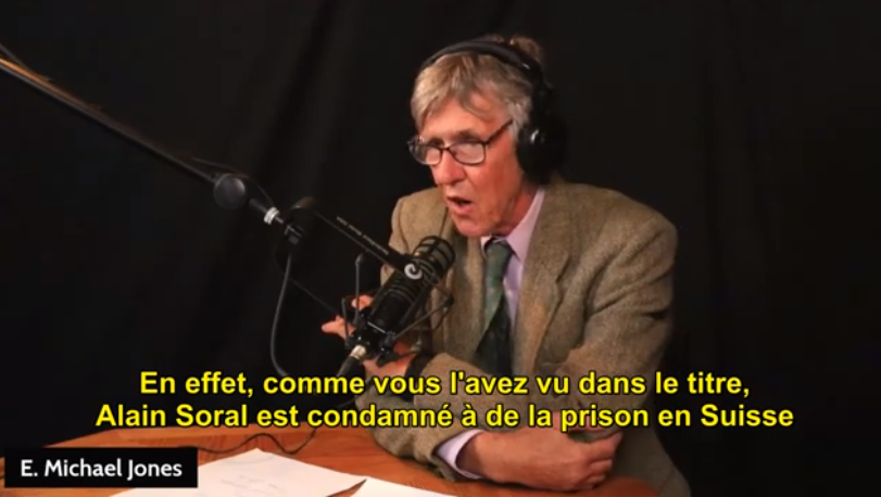 FatLesbianGate : Eugène Michael Jones soutient Alain Soral