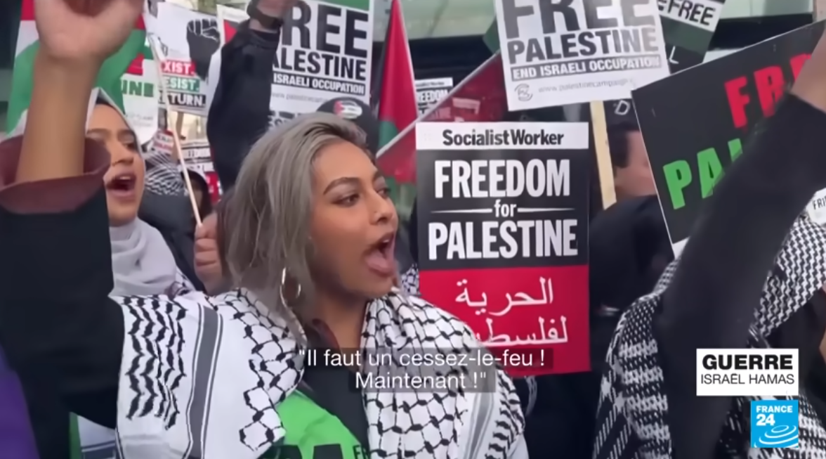 Des manifestations en soutien à la Palestine dans le monde entier