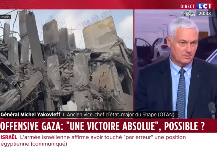 Yakovleff sceptique sur les chances de Netanyahou d' »éradiquer le Hamas »