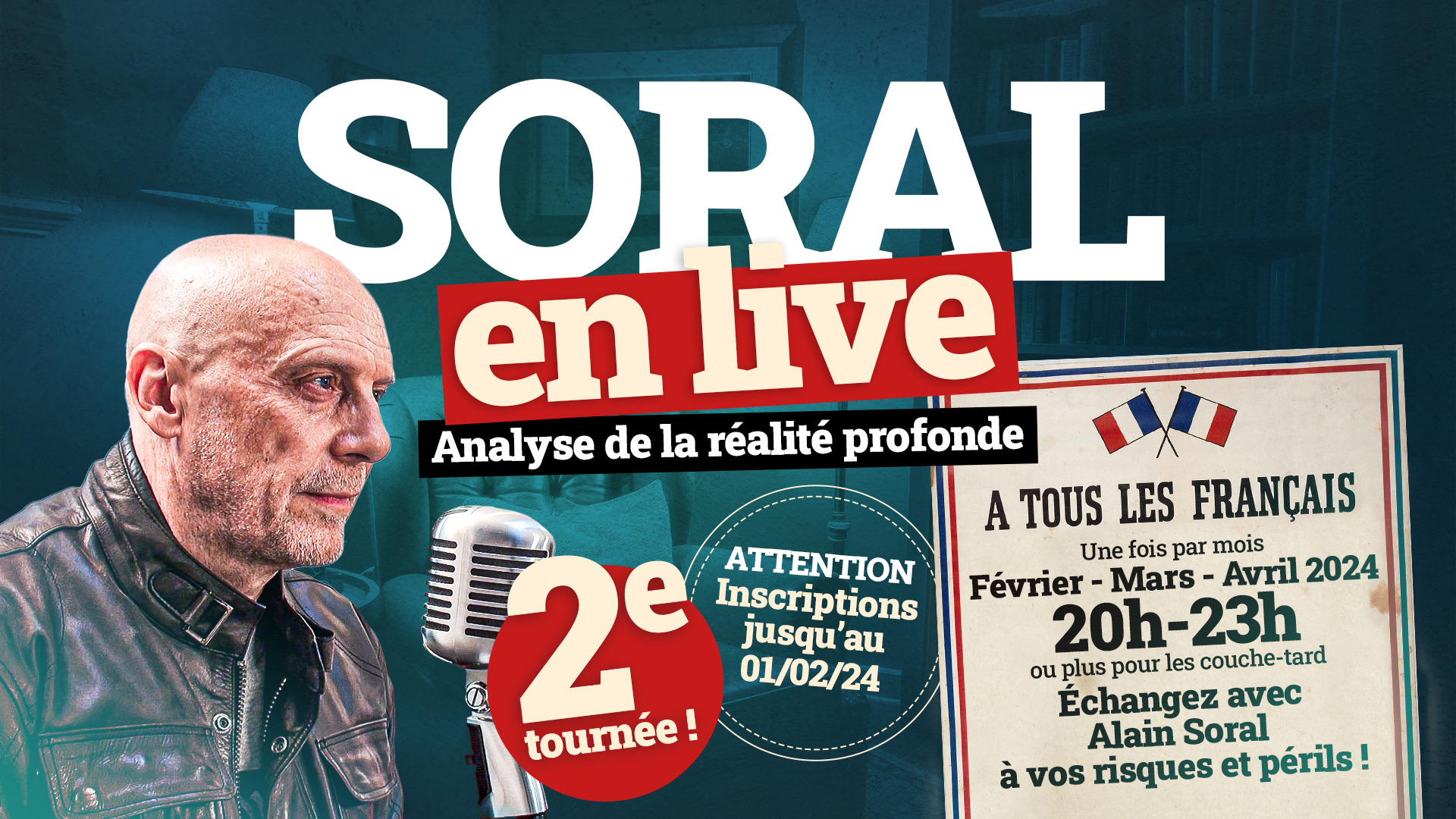 Soral en live 2024