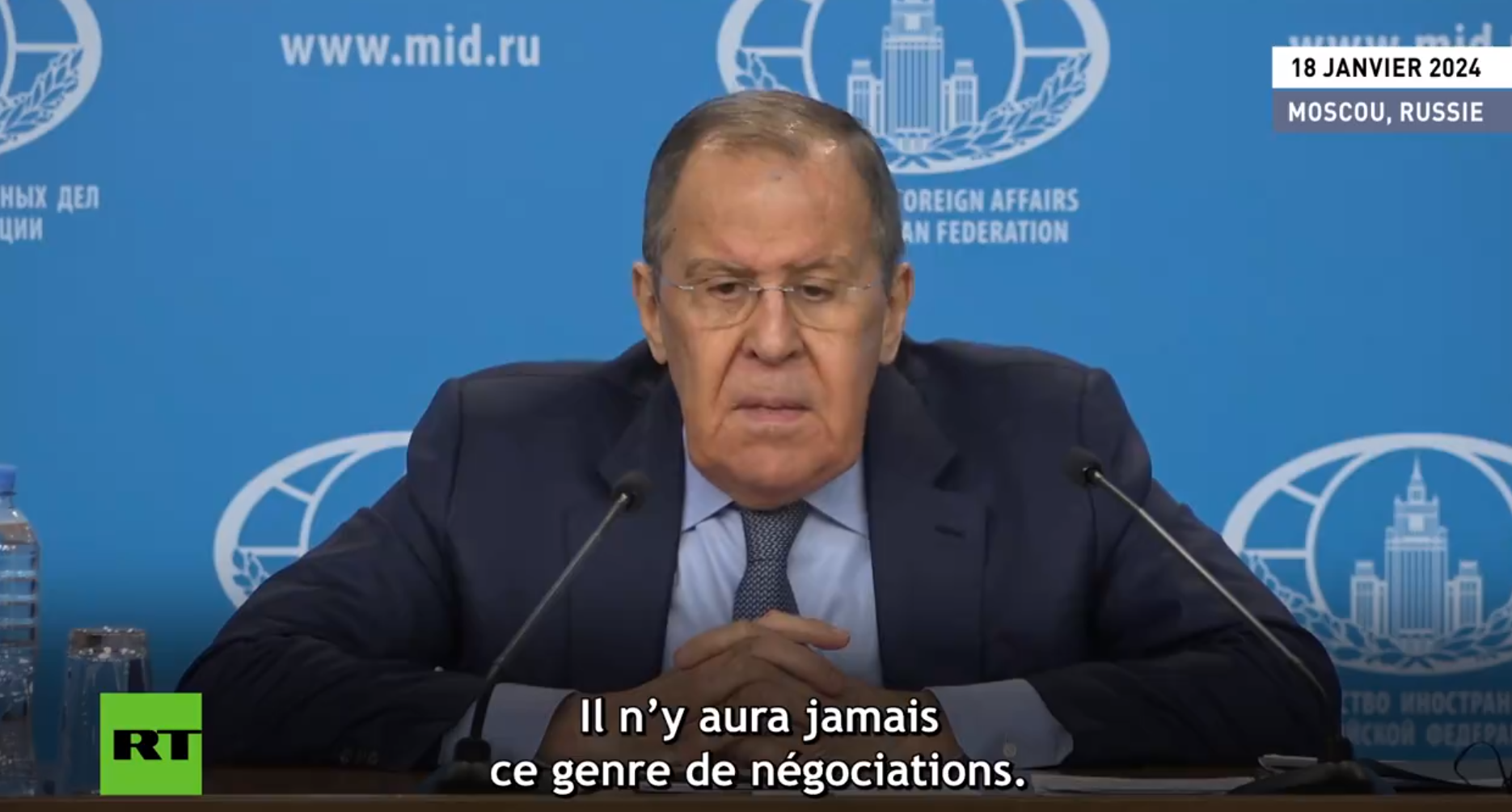 La frappe de Lavrov