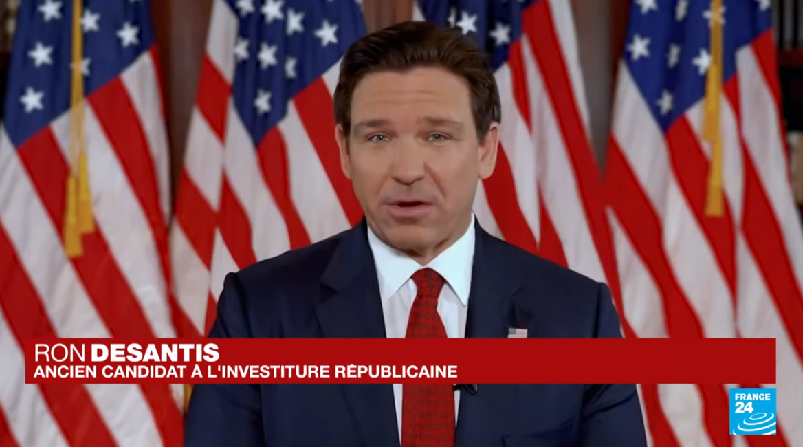 France 24 assommée : DeSantis se retire de la course au profit de Trump