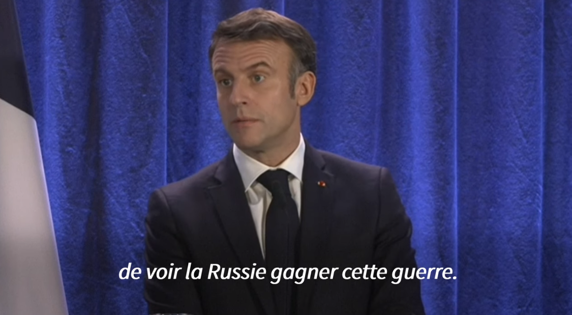 Macron veut la guerre contre la Russie pour effacer son désastre social