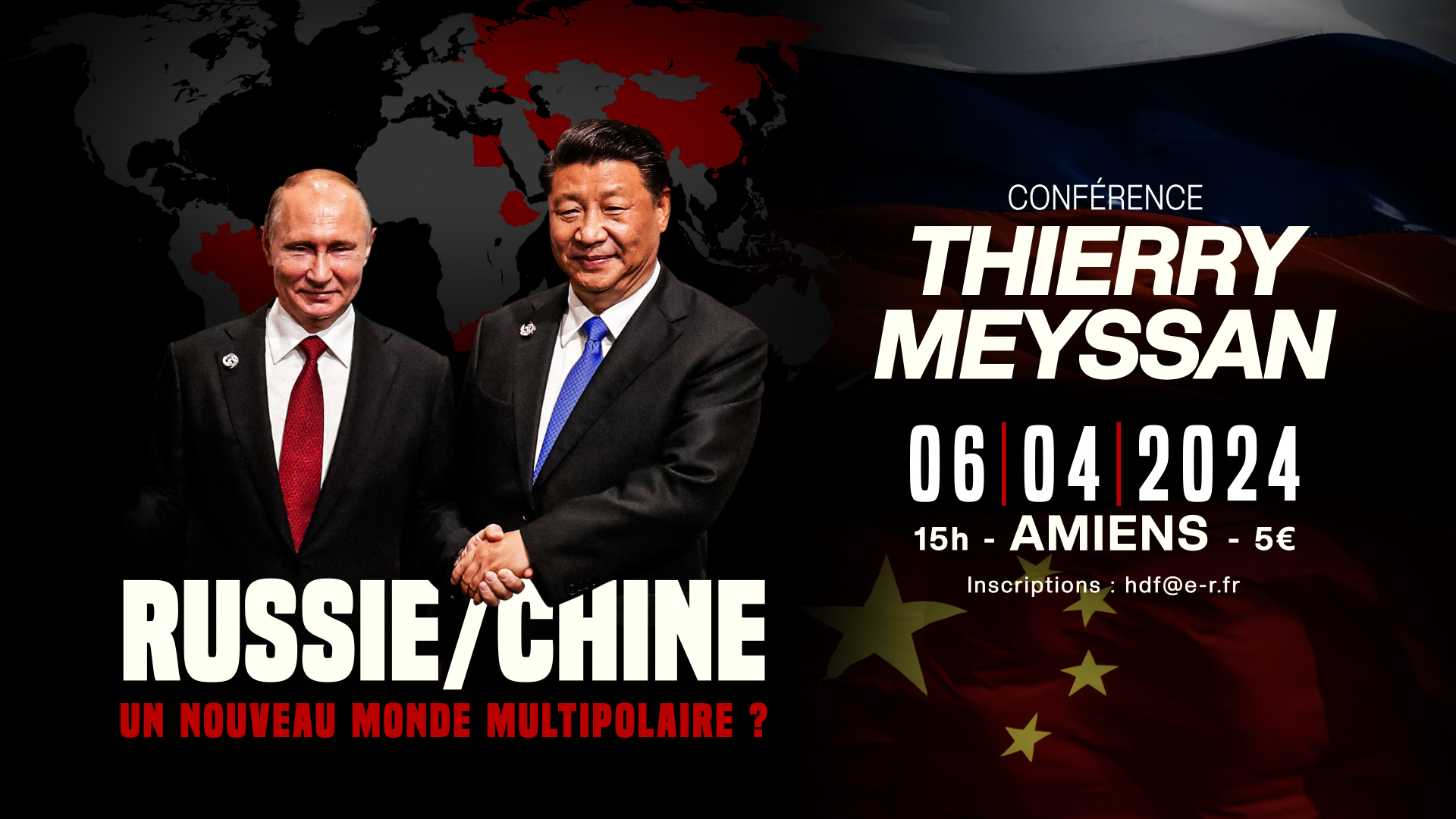 Russie/Chine : un nouveau monde multipolaire ? – Conférence de Thierry Meyssan à Amiens