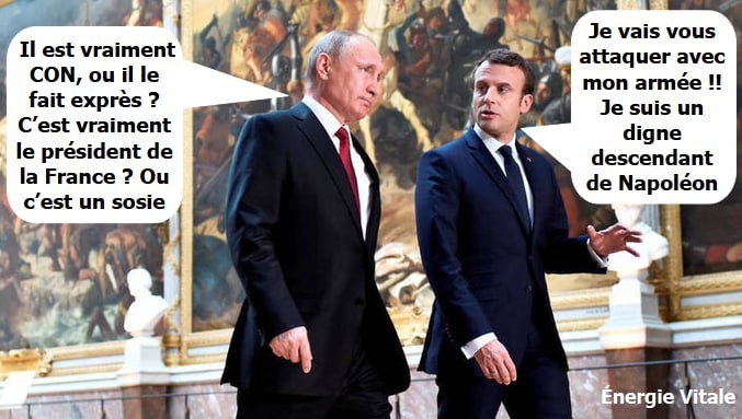 Emmanuel Macron, une farce française
