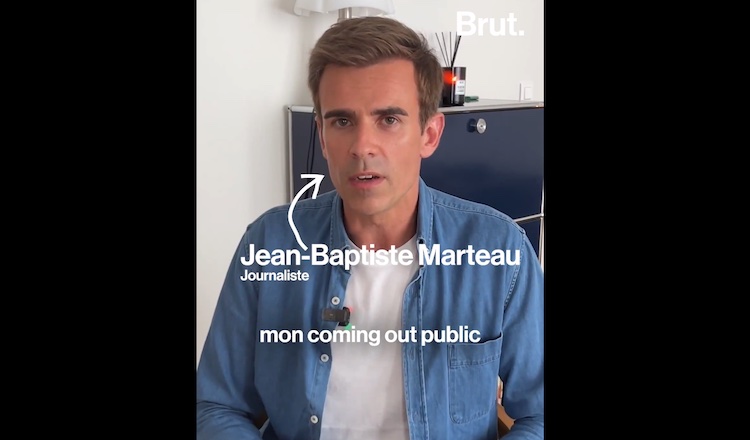 Jean-Baptiste Marteau, présentateur télé victime d’homophobie Jean-Baptiste Marteau, présentateur télé victime d’homophobie