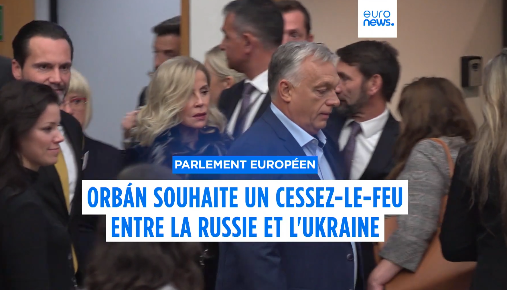 Orbán défend l’Europe, les eurodéputés le huent Orbán défend l’Europe, les eurodéputés le huent