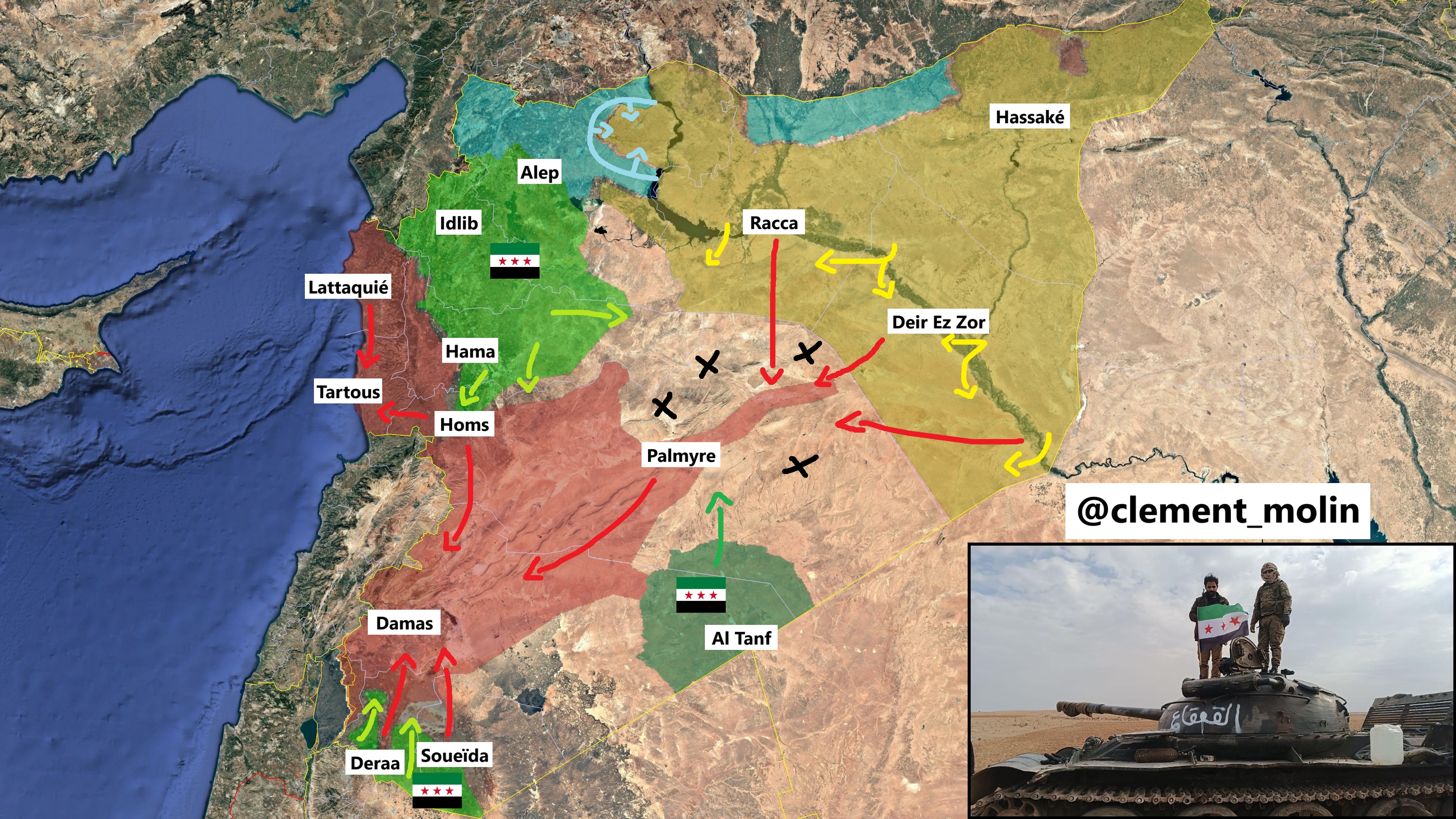 La Syrie est en train de tomber La Syrie est en train de tomber