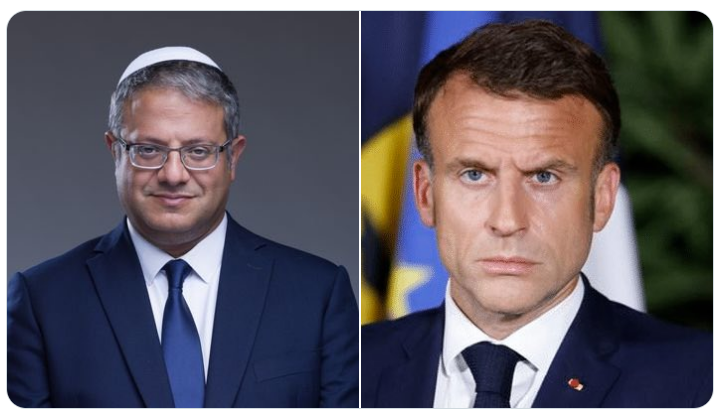 Insolite : le génocidaire Ben-Gvir menace la France d'attentats islamistes