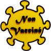 Badge Non vacciné